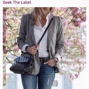 Seek the Label double breasted blazer jacket